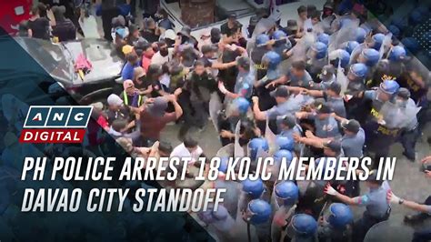 PH police arrest 18 KOJC members in Davao City .